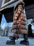 Long Coat "WINTER WEAR FC83" - CHOCO